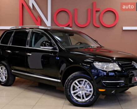 Черный Фольксваген Туарег, объемом двигателя 3.6 л и пробегом 182 тыс. км за 9900 $, фото 4 на Automoto.ua