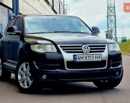 Черный Фольксваген Туарег, объемом двигателя 2.97 л и пробегом 359 тыс. км за 10700 $, фото 3 на Automoto.ua