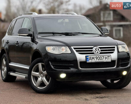 Черный Фольксваген Туарег, объемом двигателя 3.6 л и пробегом 280 тыс. км за 10750 $, фото 3 на Automoto.ua
