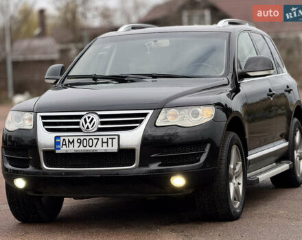 Черный Фольксваген Туарег, объемом двигателя 3.6 л и пробегом 280 тыс. км за 10750 $, фото 2 на Automoto.ua