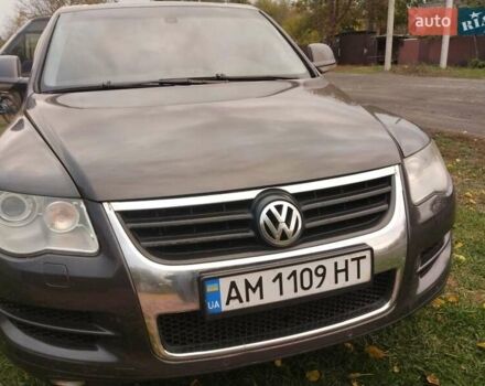 Черный Фольксваген Туарег, объемом двигателя 3 л и пробегом 300 тыс. км за 9300 $, фото 8 на Automoto.ua