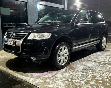 Черный Фольксваген Туарег, объемом двигателя 3 л и пробегом 340 тыс. км за 4500 $, фото 4 на Automoto.ua
