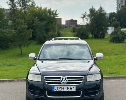 Черный Фольксваген Туарег, объемом двигателя 3 л и пробегом 281 тыс. км за 4999 $, фото 2 на Automoto.ua