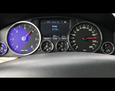 Черный Фольксваген Туарег, объемом двигателя 3 л и пробегом 267 тыс. км за 13500 $, фото 1 на Automoto.ua