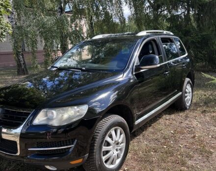 Черный Фольксваген Туарег, объемом двигателя 3.6 л и пробегом 242 тыс. км за 9500 $, фото 2 на Automoto.ua