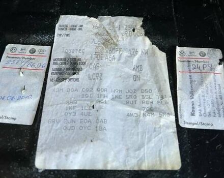 Черный Фольксваген Туарег, объемом двигателя 3 л и пробегом 235 тыс. км за 13500 $, фото 40 на Automoto.ua