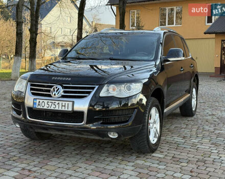 Черный Фольксваген Туарег, объемом двигателя 3 л и пробегом 314 тыс. км за 10500 $, фото 9 на Automoto.ua