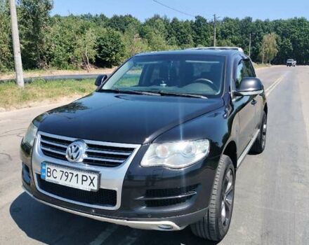 Черный Фольксваген Туарег, объемом двигателя 2.97 л и пробегом 344 тыс. км за 10950 $, фото 7 на Automoto.ua