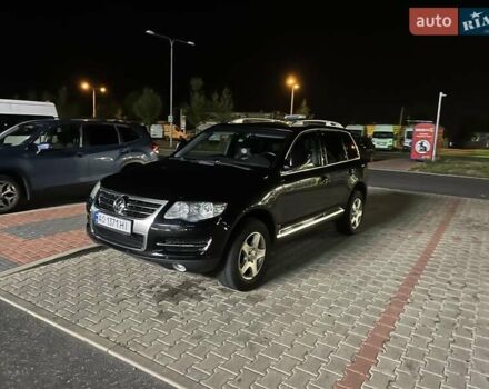 Черный Фольксваген Туарег, объемом двигателя 2.97 л и пробегом 214 тыс. км за 13500 $, фото 3 на Automoto.ua