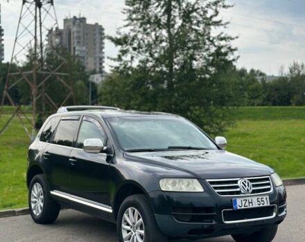 Черный Фольксваген Туарег, объемом двигателя 3 л и пробегом 281 тыс. км за 4999 $, фото 1 на Automoto.ua