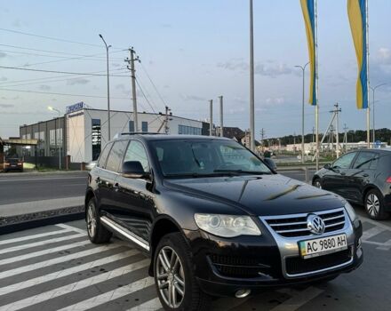 Черный Фольксваген Туарег, объемом двигателя 3.6 л и пробегом 260 тыс. км за 8600 $, фото 1 на Automoto.ua