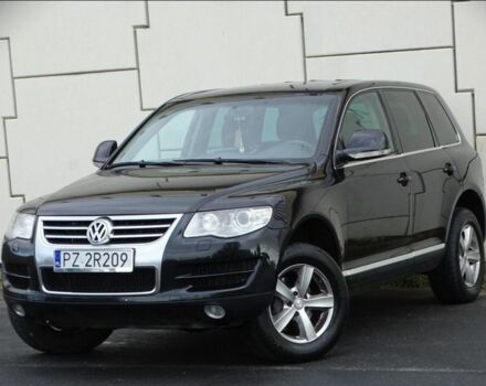 Черный Фольксваген Туарег, объемом двигателя 3 л и пробегом 260 тыс. км за 3915 $, фото 1 на Automoto.ua