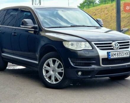 Черный Фольксваген Туарег, объемом двигателя 2.97 л и пробегом 359 тыс. км за 10700 $, фото 2 на Automoto.ua