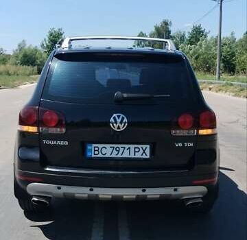 Черный Фольксваген Туарег, объемом двигателя 2.97 л и пробегом 344 тыс. км за 10950 $, фото 19 на Automoto.ua