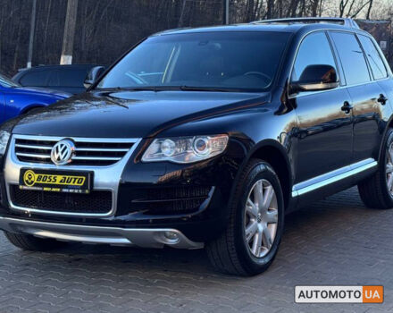 Черный Фольксваген Туарег, объемом двигателя 3 л и пробегом 452 тыс. км за 11000 $, фото 2 на Automoto.ua