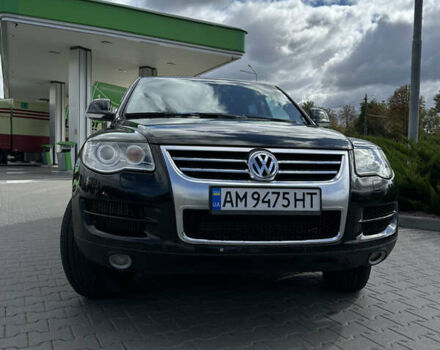 Черный Фольксваген Туарег, объемом двигателя 3 л и пробегом 289 тыс. км за 11800 $, фото 2 на Automoto.ua