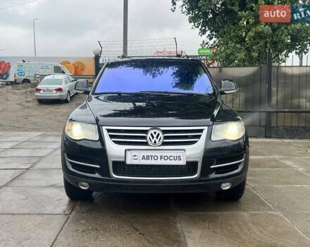 Черный Фольксваген Туарег, объемом двигателя 3.6 л и пробегом 218 тыс. км за 9790 $, фото 1 на Automoto.ua