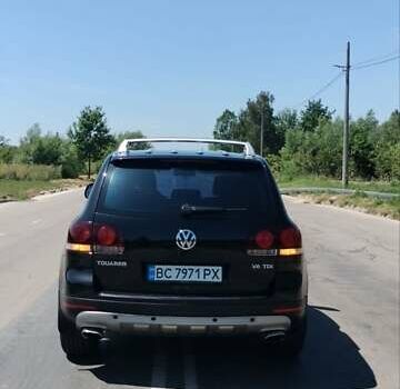 Черный Фольксваген Туарег, объемом двигателя 2.97 л и пробегом 344 тыс. км за 10950 $, фото 35 на Automoto.ua