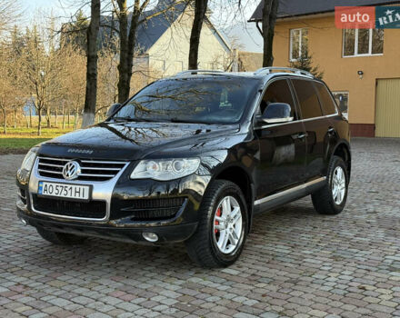 Черный Фольксваген Туарег, объемом двигателя 3 л и пробегом 314 тыс. км за 10500 $, фото 8 на Automoto.ua