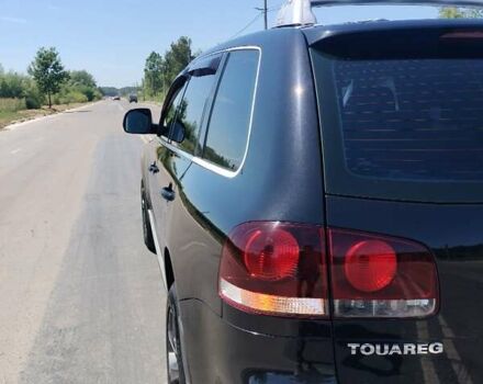 Черный Фольксваген Туарег, объемом двигателя 2.97 л и пробегом 344 тыс. км за 10950 $, фото 3 на Automoto.ua