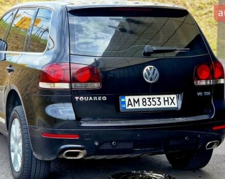 Черный Фольксваген Туарег, объемом двигателя 2.97 л и пробегом 359 тыс. км за 10700 $, фото 4 на Automoto.ua