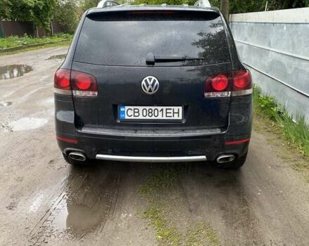 Черный Фольксваген Туарег, объемом двигателя 2.97 л и пробегом 286 тыс. км за 13350 $, фото 2 на Automoto.ua