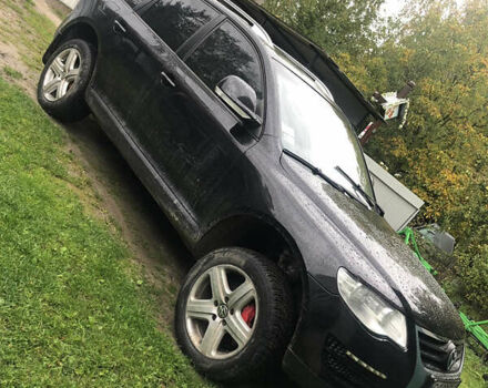 Фольксваген Туарег 2009 в Кременце на Automoto.ua Черный Фольксваген Туарег, объемом двигателя 3 л и пробегом 290 тыс. км за 11000 $, фото 8 на Automoto.ua