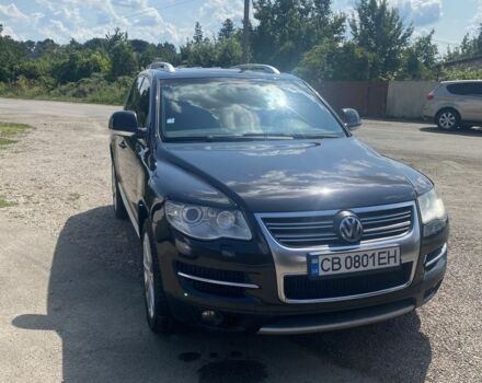 Черный Фольксваген Туарег, объемом двигателя 3 л и пробегом 290 тыс. км за 13350 $, фото 1 на Automoto.ua