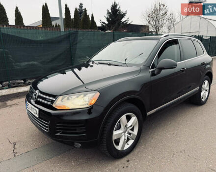 Черный Фольксваген Туарег, объемом двигателя 3 л и пробегом 280 тыс. км за 14500 $, фото 3 на Automoto.ua
