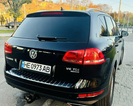 Черный Фольксваген Туарег, объемом двигателя 2.97 л и пробегом 400 тыс. км за 16000 $, фото 5 на Automoto.ua