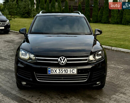 Чорний Фольксваген Туарег, об'ємом двигуна 2.97 л та пробігом 355 тис. км за 17500 $, фото 4 на Automoto.ua