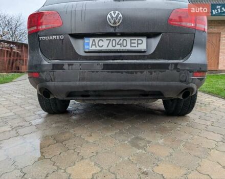Черный Фольксваген Туарег, объемом двигателя 2.97 л и пробегом 320 тыс. км за 17500 $, фото 1 на Automoto.ua