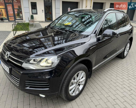 Черный Фольксваген Туарег, объемом двигателя 2.97 л и пробегом 356 тыс. км за 15900 $, фото 1 на Automoto.ua