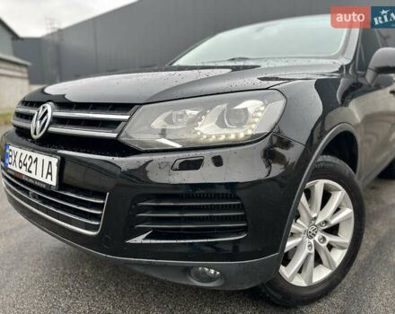 Черный Фольксваген Туарег, объемом двигателя 3 л и пробегом 130 тыс. км за 16300 $, фото 5 на Automoto.ua