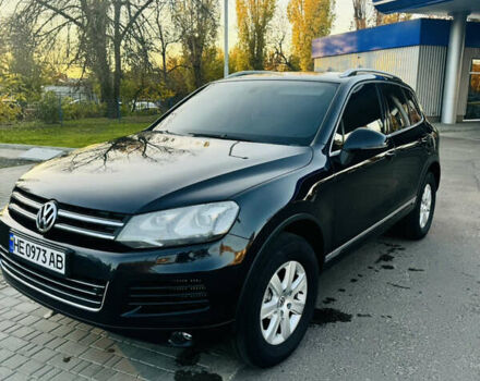 Черный Фольксваген Туарег, объемом двигателя 2.97 л и пробегом 400 тыс. км за 16000 $, фото 2 на Automoto.ua
