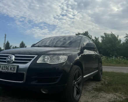 Черный Фольксваген Туарег, объемом двигателя 3 л и пробегом 255 тыс. км за 14500 $, фото 4 на Automoto.ua