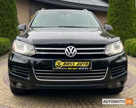 Черный Фольксваген Туарег, объемом двигателя 3 л и пробегом 196 тыс. км за 19990 $, фото 1 на Automoto.ua