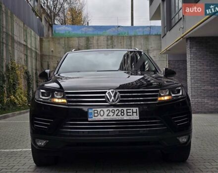 Чорний Фольксваген Туарег, об'ємом двигуна 3 л та пробігом 180 тис. км за 15499 $, фото 3 на Automoto.ua