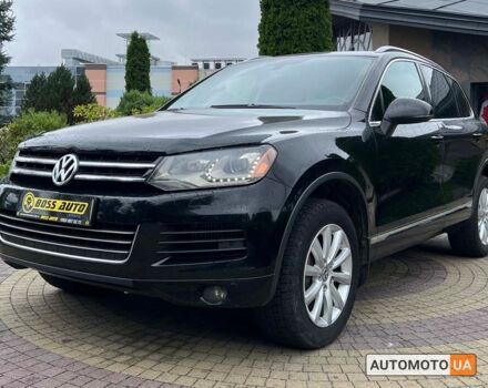 Черный Фольксваген Туарег, объемом двигателя 3 л и пробегом 196 тыс. км за 19990 $, фото 2 на Automoto.ua