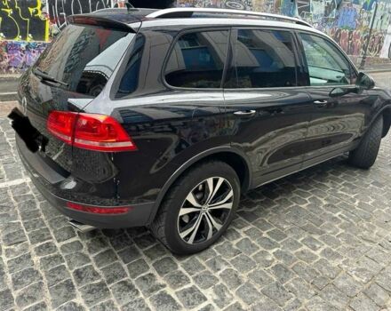 Черный Фольксваген Туарег, объемом двигателя 3 л и пробегом 310 тыс. км за 19500 $, фото 2 на Automoto.ua