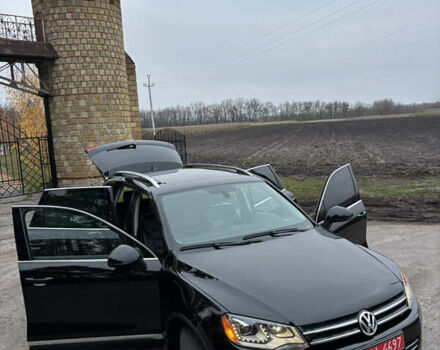 Черный Фольксваген Туарег, объемом двигателя 3 л и пробегом 216 тыс. км за 19500 $, фото 29 на Automoto.ua