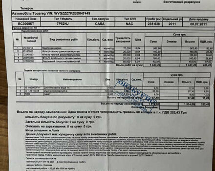 Черный Фольксваген Туарег, объемом двигателя 3 л и пробегом 310 тыс. км за 17500 $, фото 11 на Automoto.ua