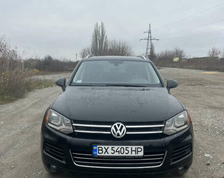 Черный Фольксваген Туарег, объемом двигателя 2.97 л и пробегом 350 тыс. км за 15799 $, фото 3 на Automoto.ua