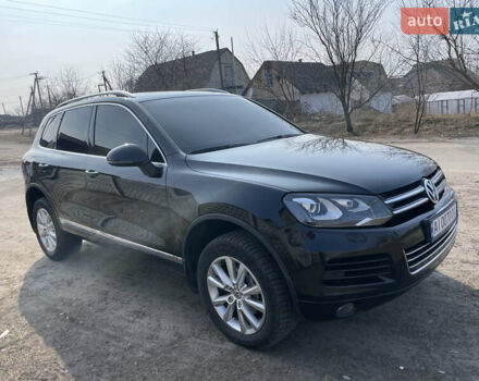 Черный Фольксваген Туарег, объемом двигателя 2.97 л и пробегом 335 тыс. км за 18000 $, фото 2 на Automoto.ua