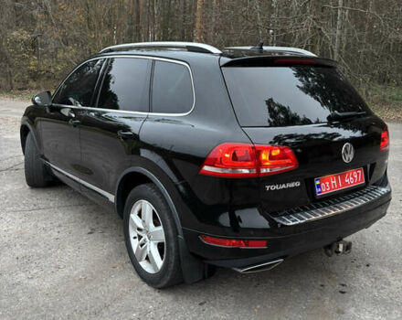 Черный Фольксваген Туарег, объемом двигателя 3 л и пробегом 216 тыс. км за 19500 $, фото 3 на Automoto.ua
