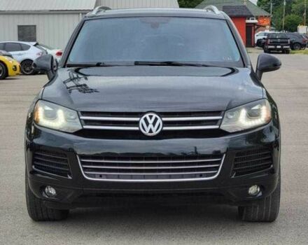 Черный Фольксваген Туарег, объемом двигателя 3 л и пробегом 236 тыс. км за 2700 $, фото 6 на Automoto.ua