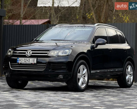 Черный Фольксваген Туарег, объемом двигателя 2.97 л и пробегом 278 тыс. км за 20000 $, фото 12 на Automoto.ua