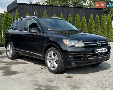 Черный Фольксваген Туарег, объемом двигателя 2.97 л и пробегом 349 тыс. км за 16500 $, фото 2 на Automoto.ua