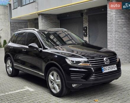 Чорний Фольксваген Туарег, об'ємом двигуна 3 л та пробігом 180 тис. км за 15499 $, фото 8 на Automoto.ua