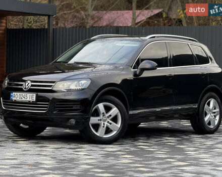 Черный Фольксваген Туарег, объемом двигателя 2.97 л и пробегом 278 тыс. км за 20000 $, фото 2 на Automoto.ua